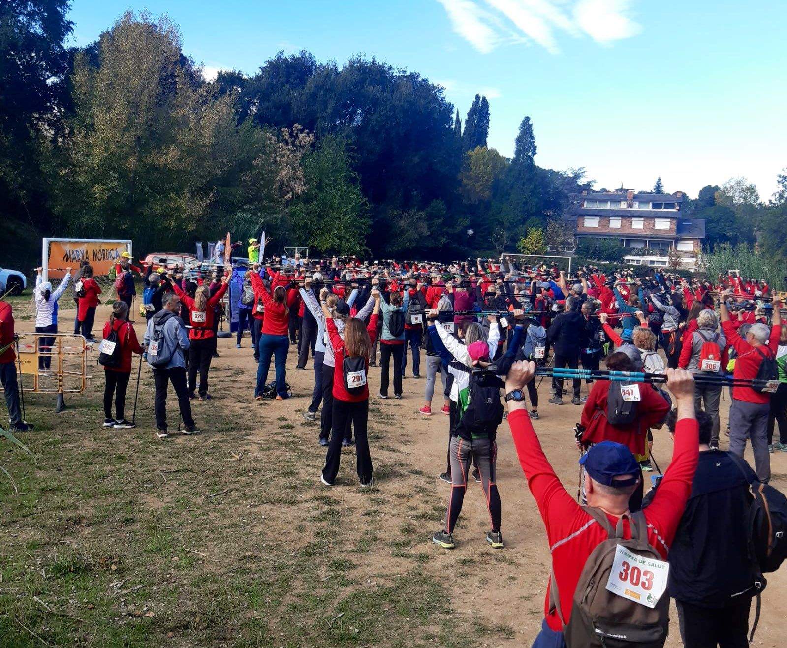 La Marxa de Salut del Club Muntanyenc Sant Cugat va celebrar la seva 6a edició. FOTO: EMD Valldoreix