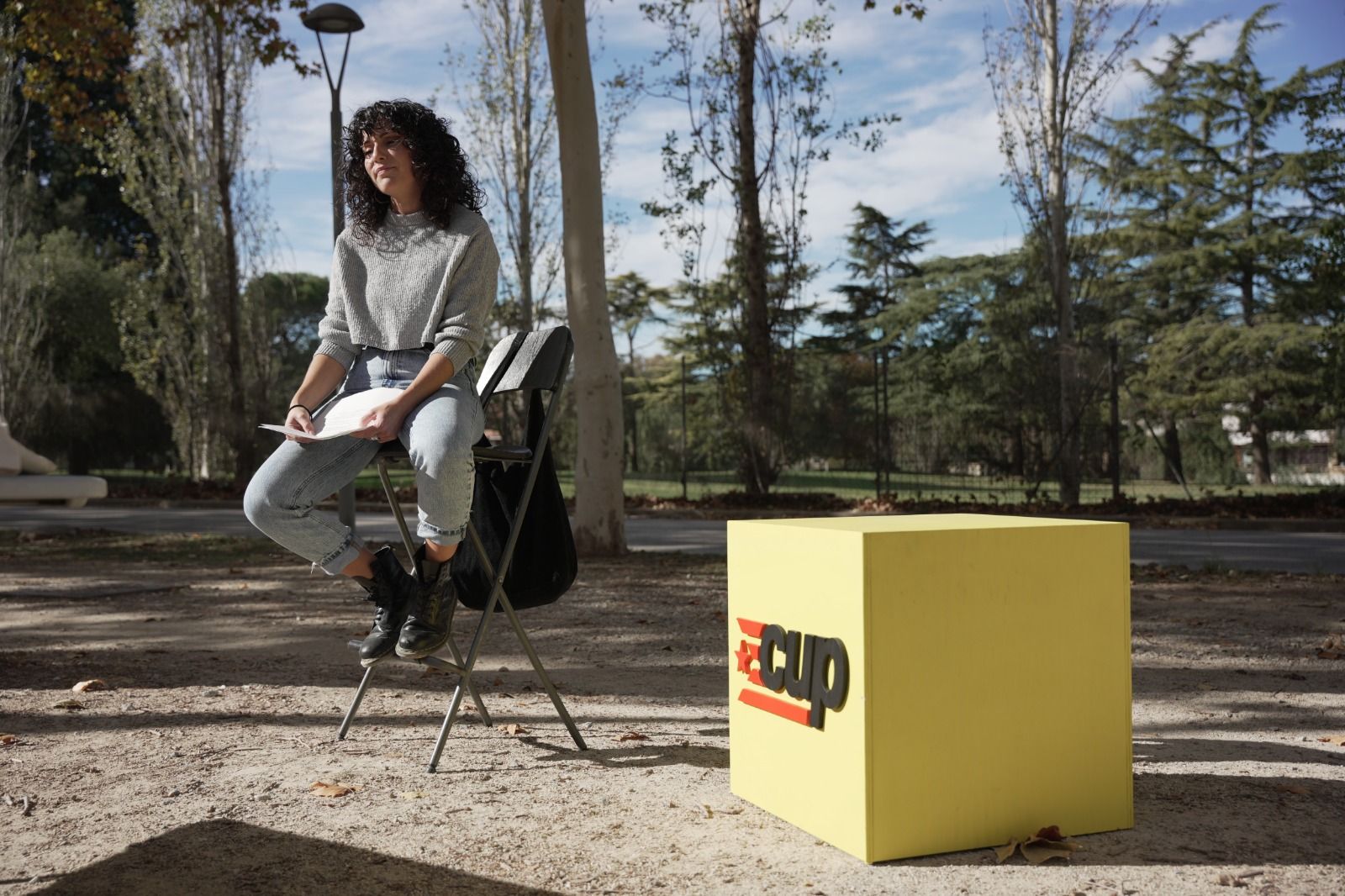 Ariadna Sierra, regidora de la CUP FOTO: Cedida