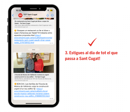Passos subscripció canal de WhatsApp 2