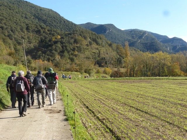 Una caminada del Club Muntanyenc Sant Cugat. FOTO: Cedida
