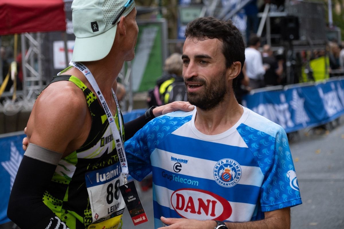 El santcugatenc Josep Díaz Carretero va ser un dels atletes que va representar Sant Cugat durant la Behobia - San Sebastián. FOTO: Cedida