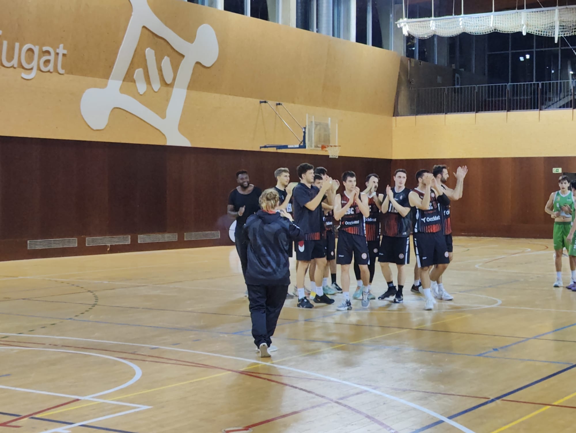 La UESC guanya a casa i es recupera de la ratxa de derrotes que acumulava. FOTO: Eric Marco