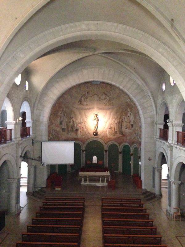 Església del Centre Borja, comunitat de Jesuïtes a Sant Cugat. FOTO: Cedida