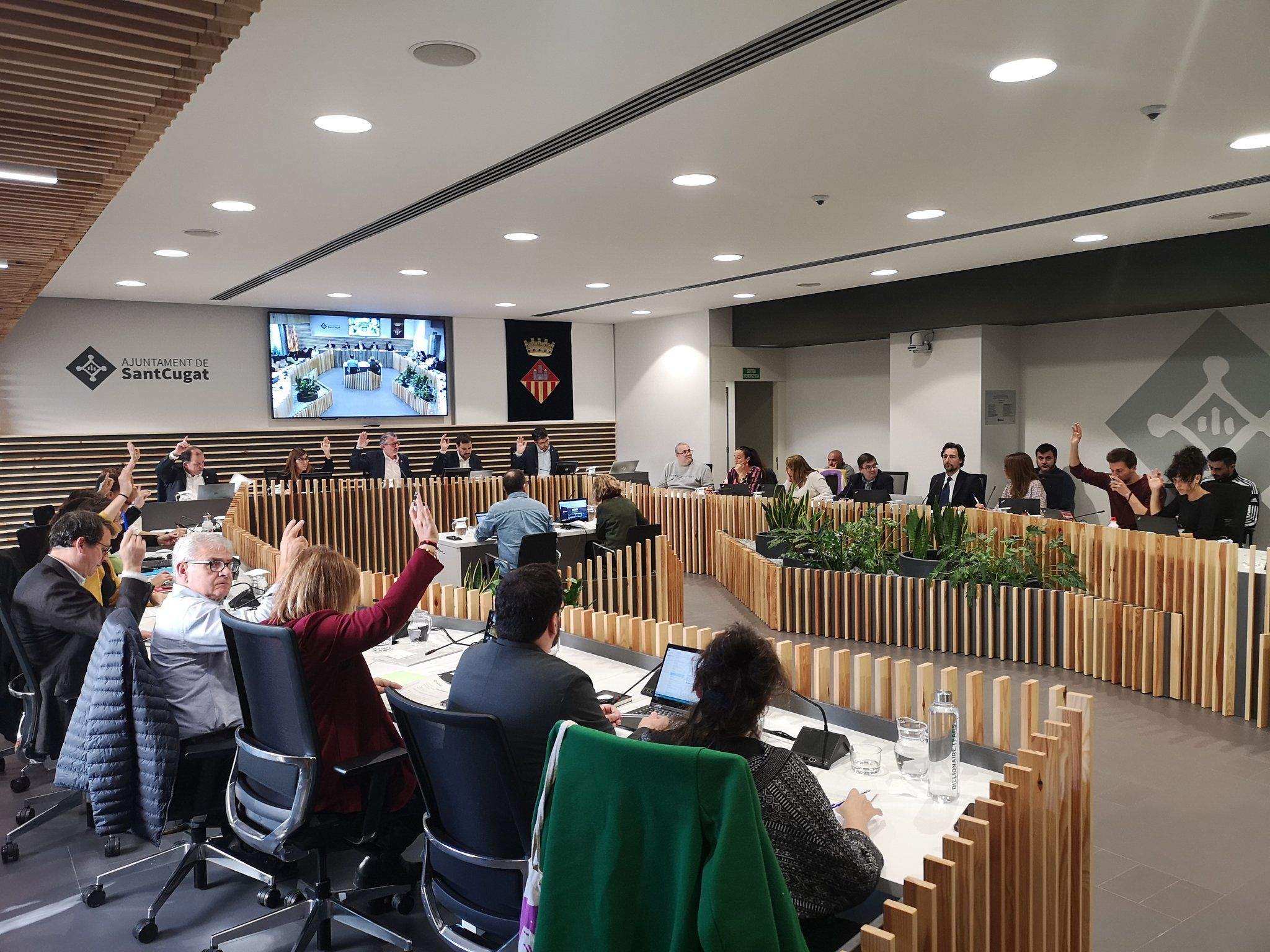 El ple municipal de novembre a Sant Cugat FOTO: Ajuntament