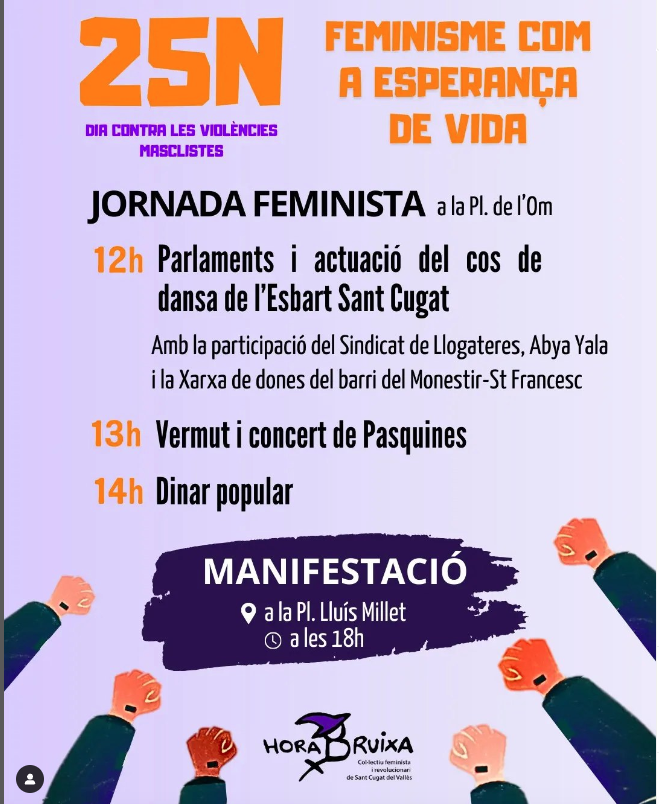 Jornada feminista 25 N