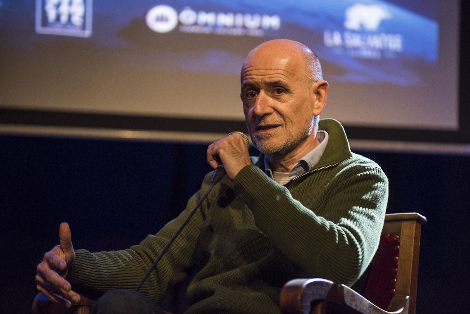 Presentació del llibre 'Geopolítica de l'espai' de Joan Anton Català. Foto: Bernat Millet.