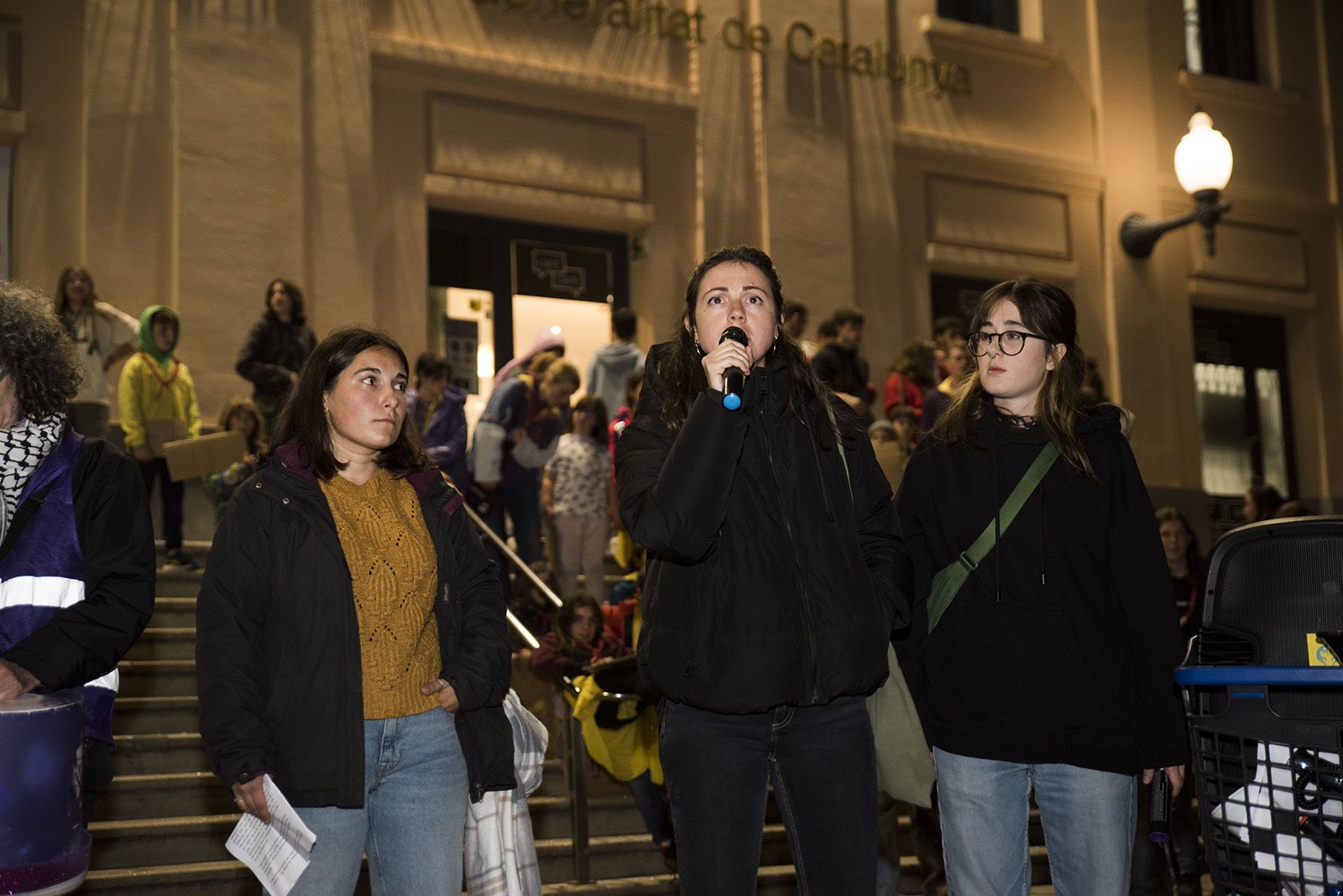 Manifestació Feminista contra les violències masclistes del 25-N. FOTO: Bernat Millet.