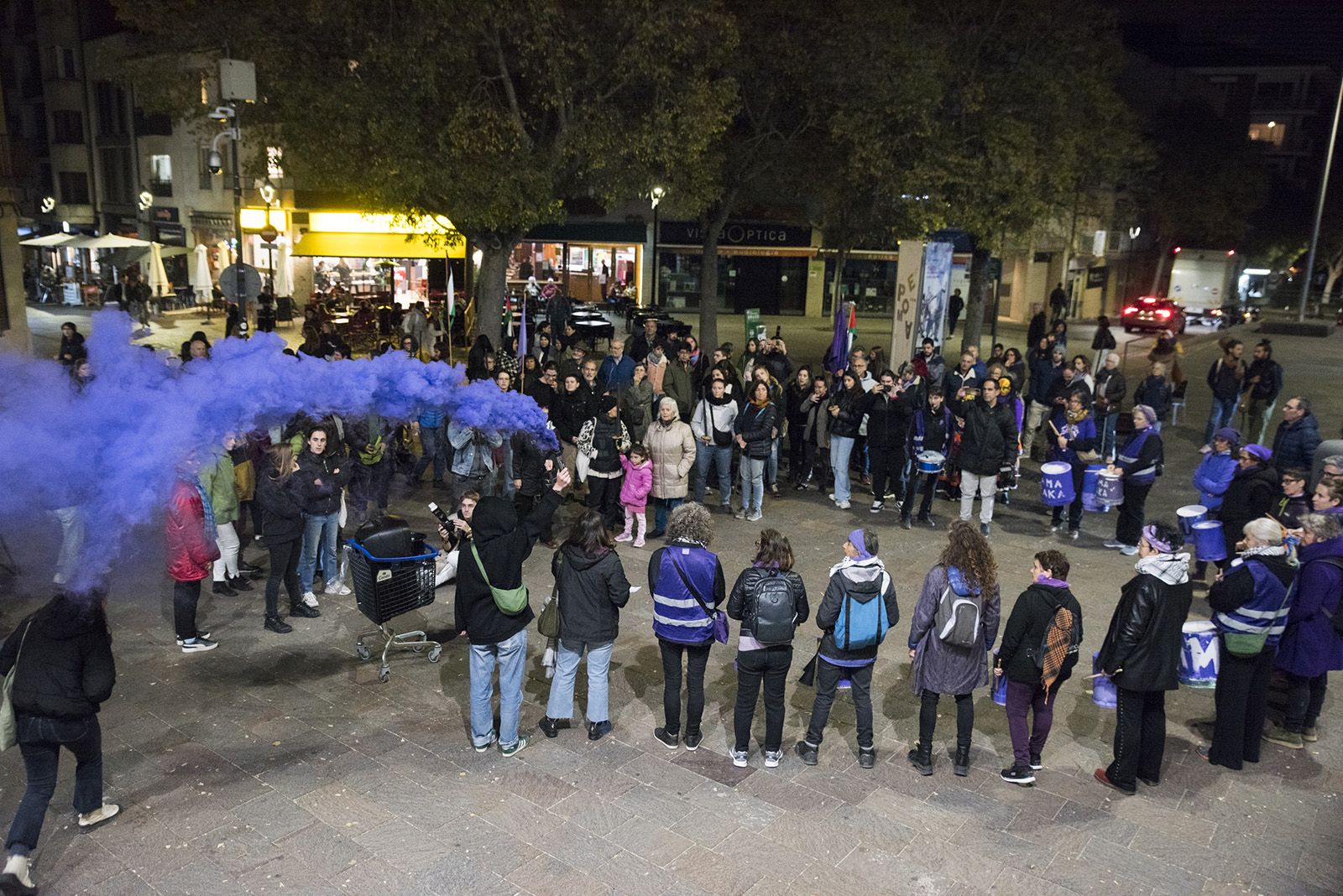 Manifestació Feminista contra les violències masclistes del 25-N. FOTO: Bernat Millet.