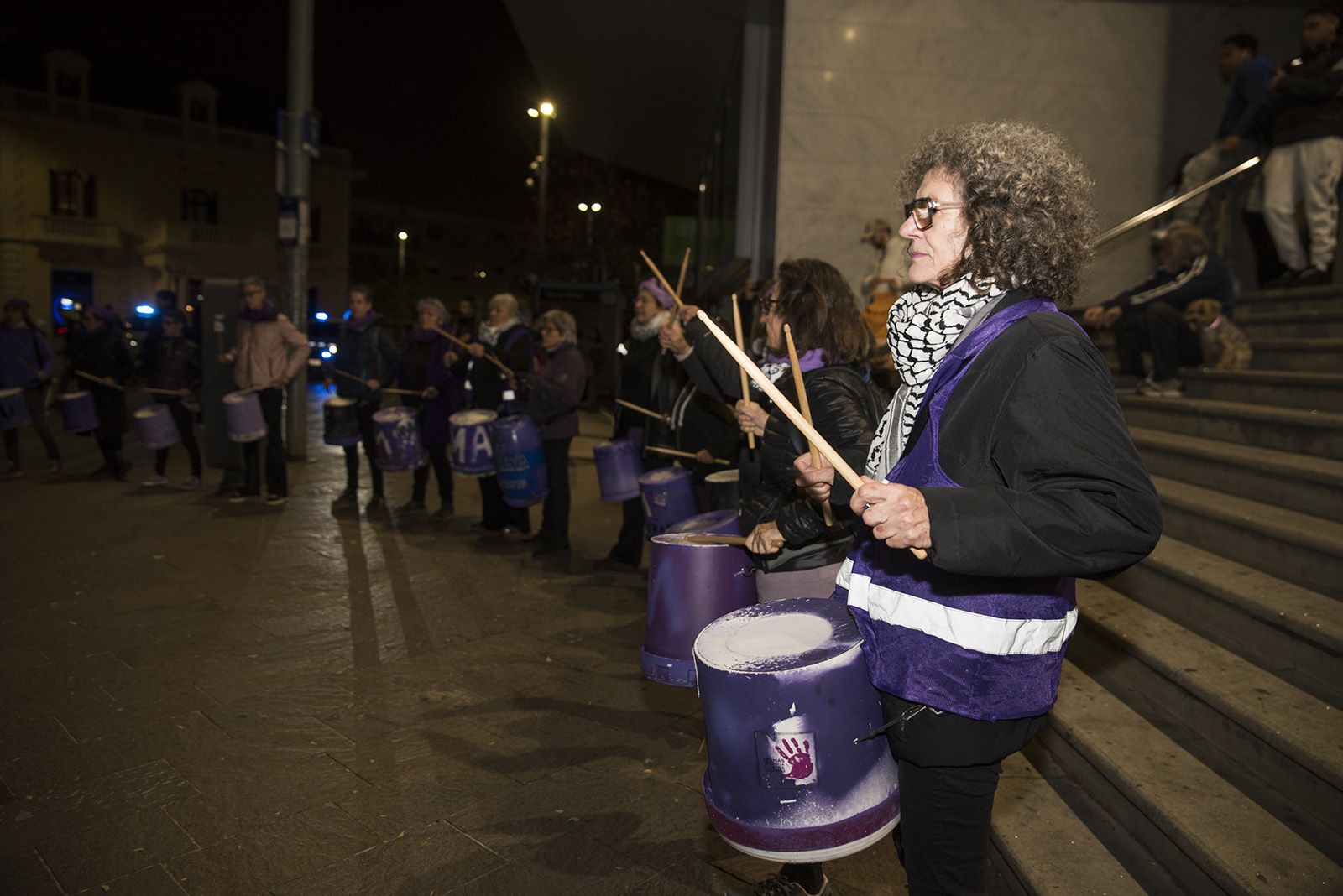 Manifestació Feminista contra les violències masclistes del 25-N. FOTO: Bernat Millet.