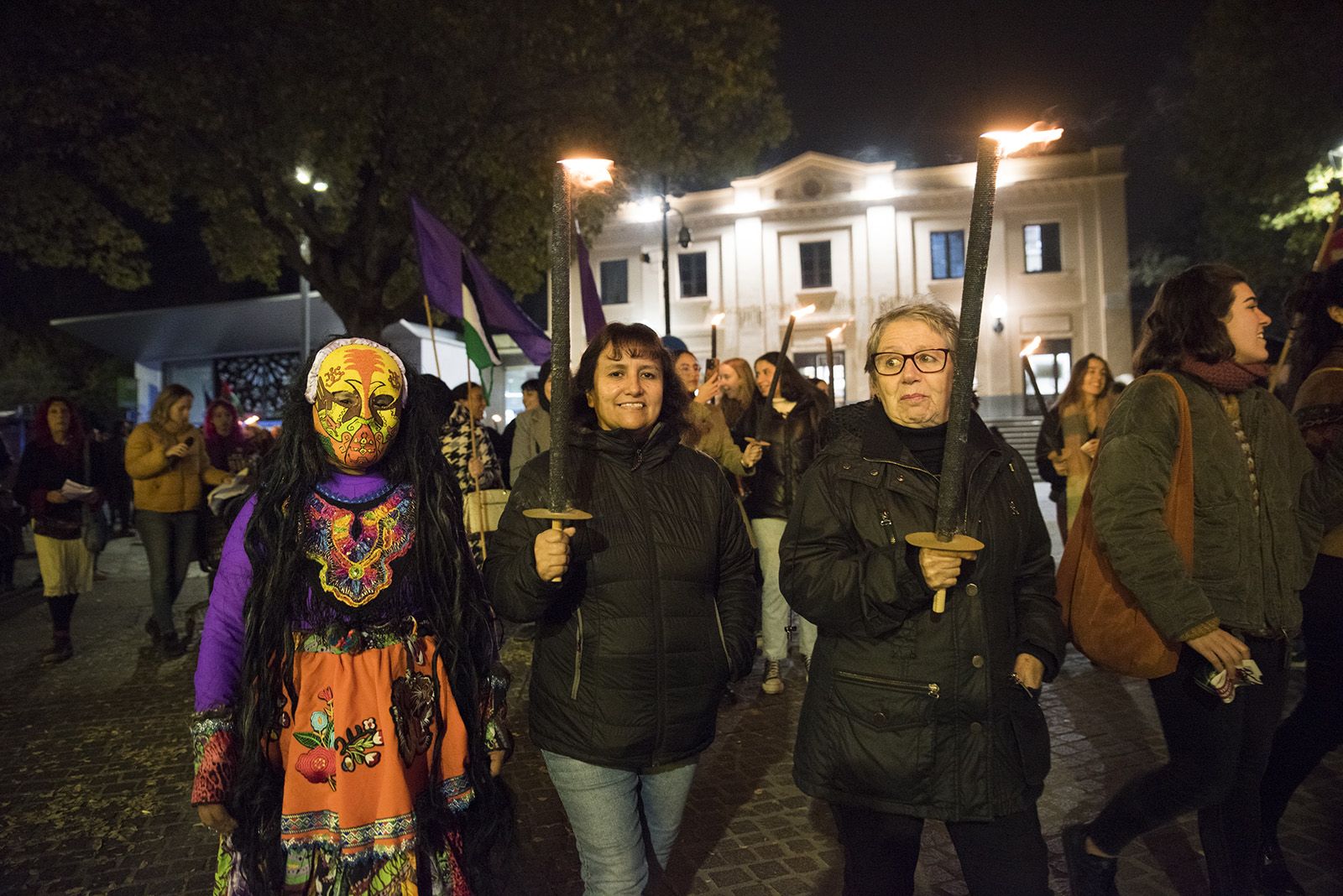 Manifestació Feminista contra les violències masclistes del 25-N. FOTO: Bernat Millet.