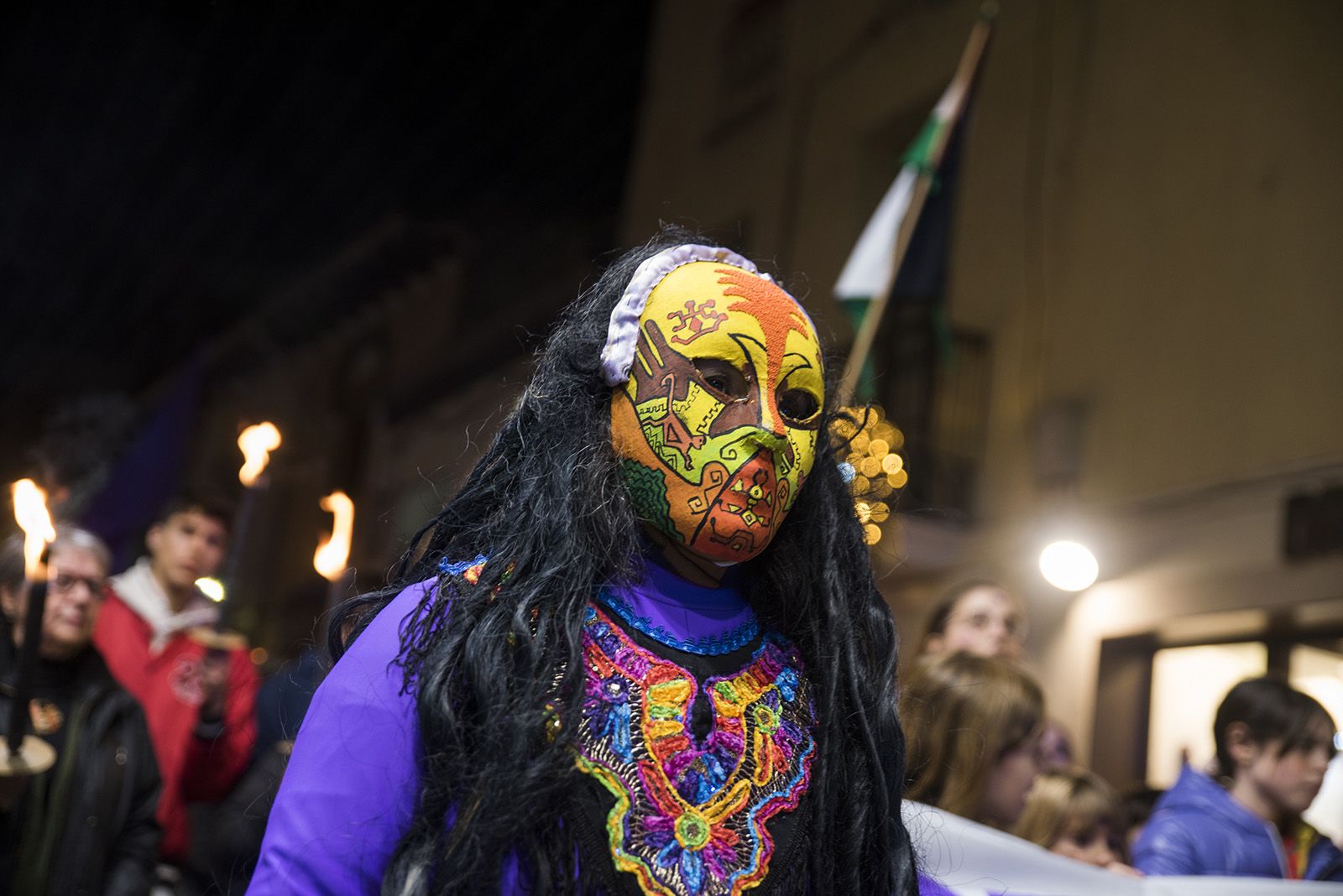Manifestació Feminista contra les violències masclistes del 25-N. FOTO: Bernat Millet.