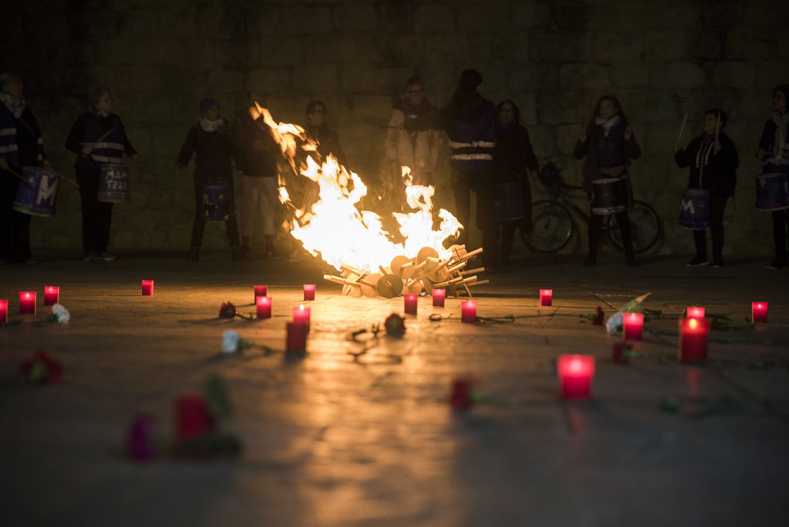 Manifestació Feminista contra les violències masclistes del 25-N. FOTO: Bernat Millet.