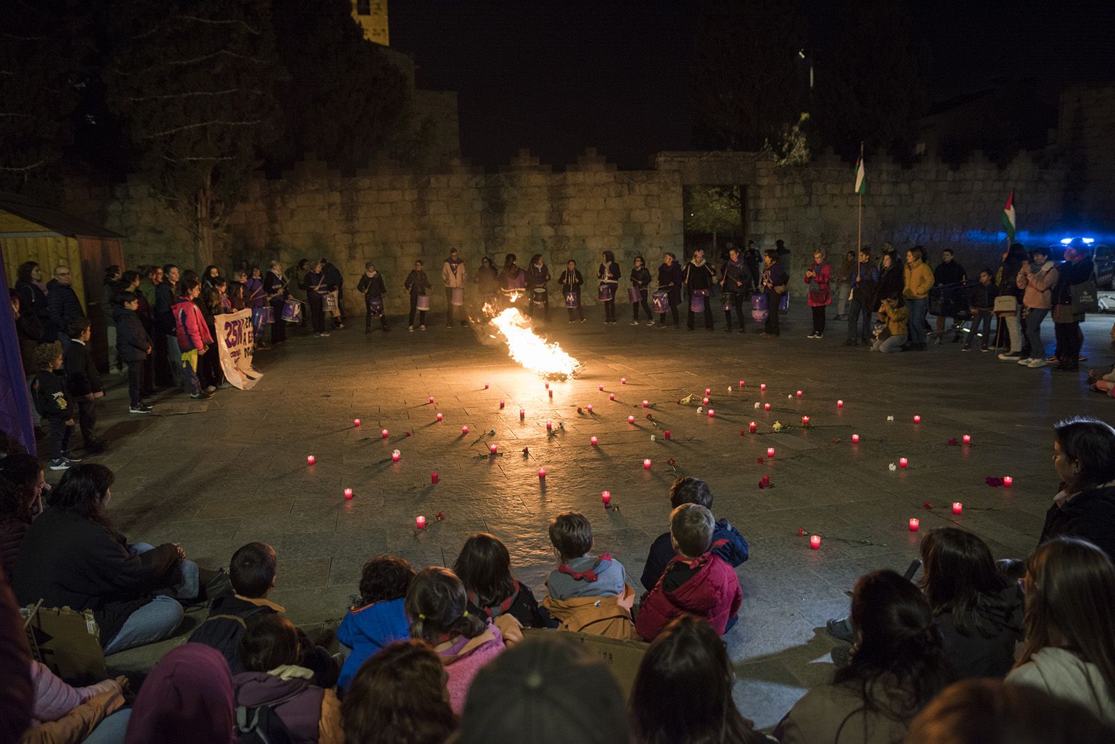 Manifestació Feminista contra les violències masclistes del 25-N. FOTO: Bernat Millet.