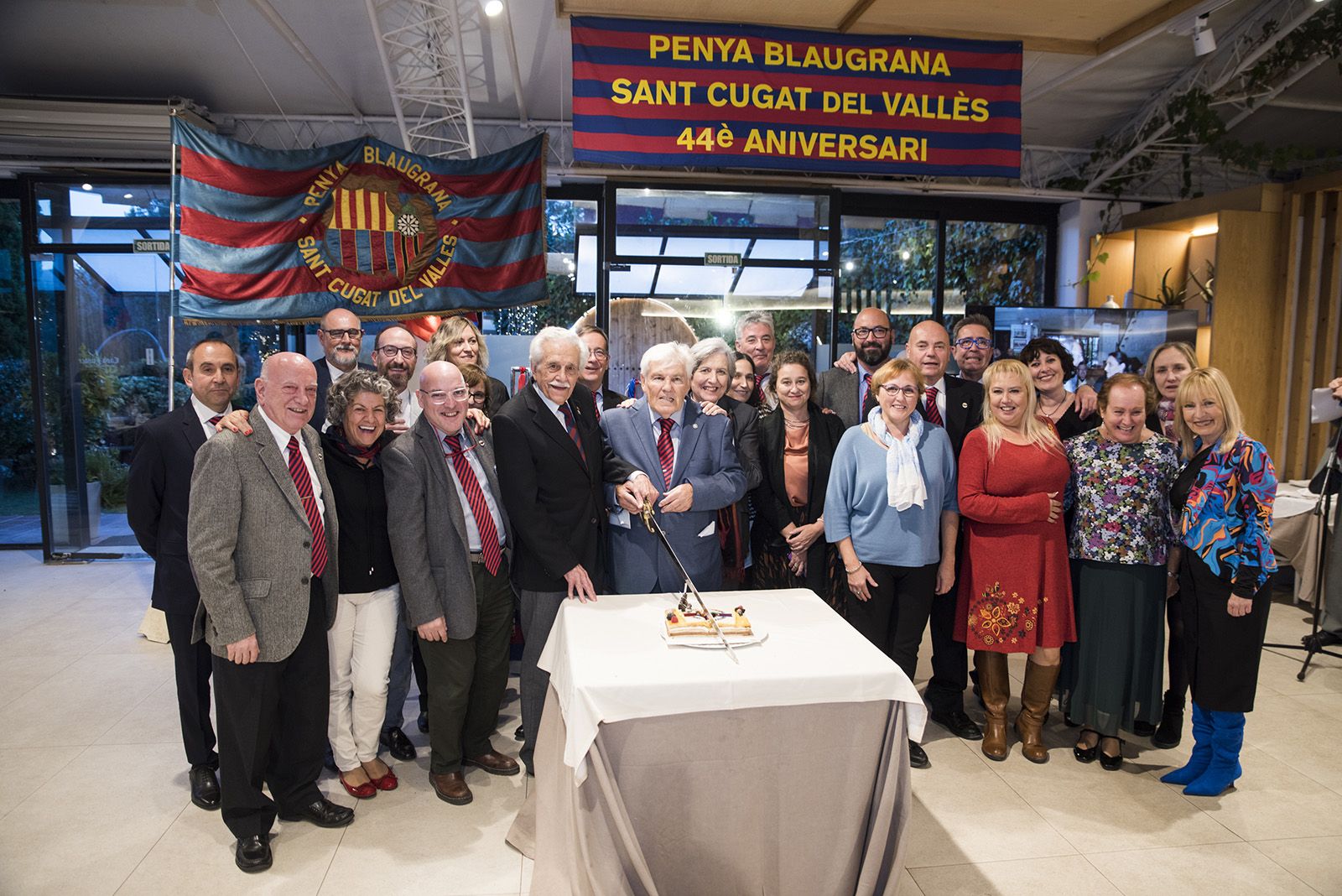 44è aniversari de la Penya Blaugrana de Sant Cugat. FOTO: Bernat Millet.