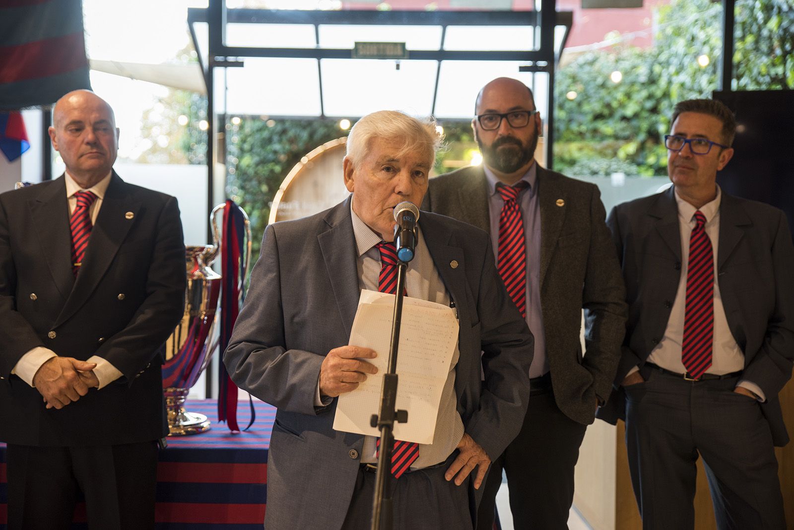 44è aniversari de la Penya Blaugrana de Sant Cugat. FOTO: Bernat Millet.