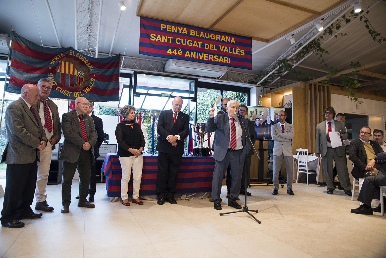 44è aniversari de la Penya Blaugrana de Sant Cugat. FOTO: Bernat Millet.