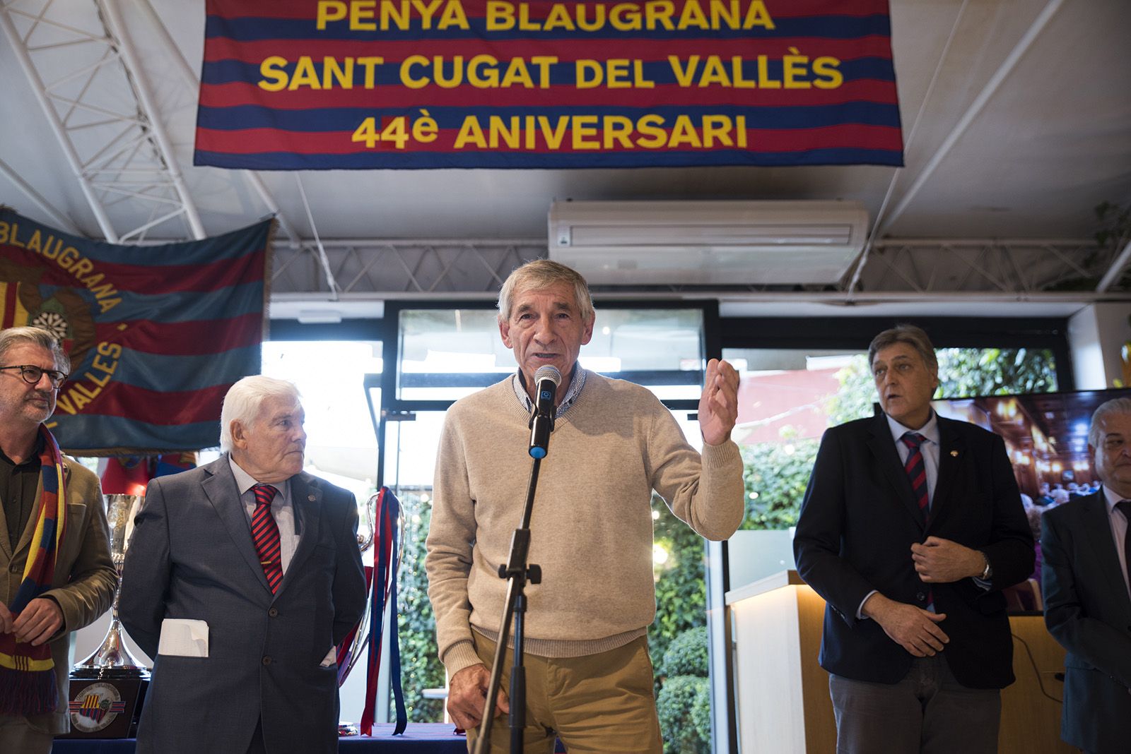 44è aniversari de la Penya Blaugrana de Sant Cugat. FOTO: Bernat Millet.