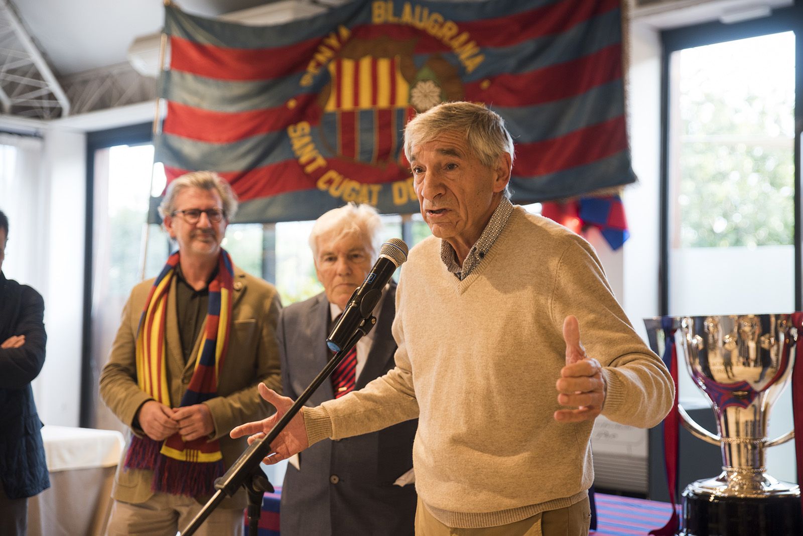 44è aniversari de la Penya Blaugrana de Sant Cugat. FOTO: Bernat Millet.