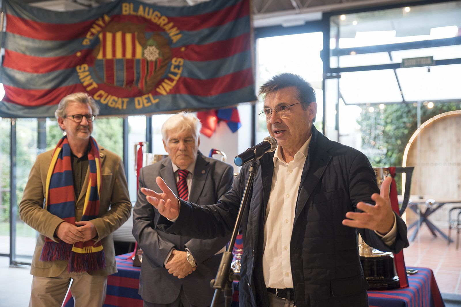 44è aniversari de la Penya Blaugrana de Sant Cugat. FOTO: Bernat Millet.