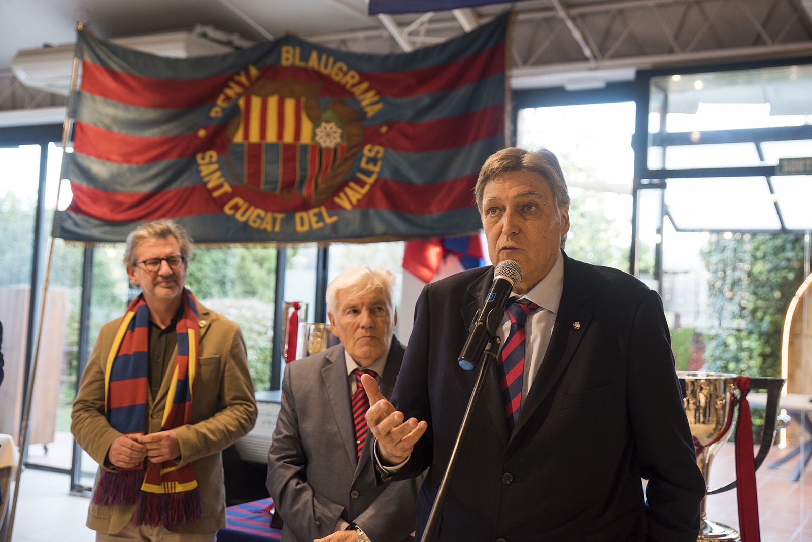 44è aniversari de la Penya Blaugrana de Sant Cugat. FOTO: Bernat Millet.