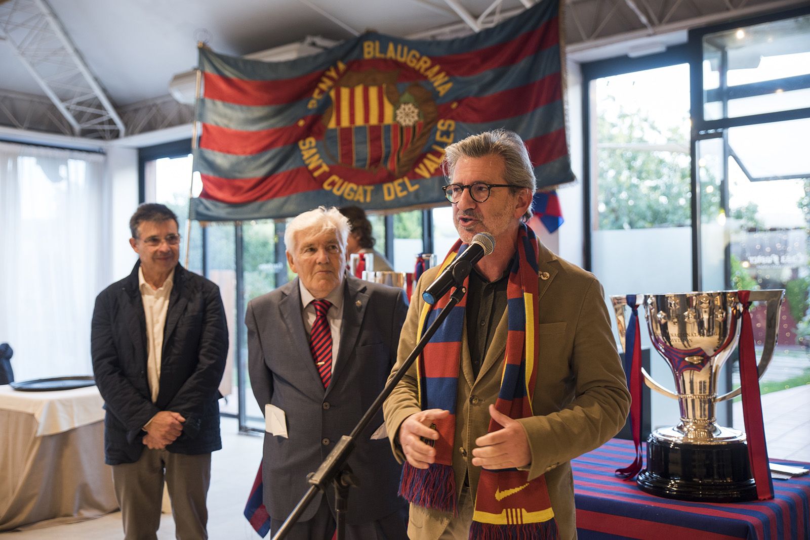 44è aniversari de la Penya Blaugrana de Sant Cugat. FOTO: Bernat Millet.