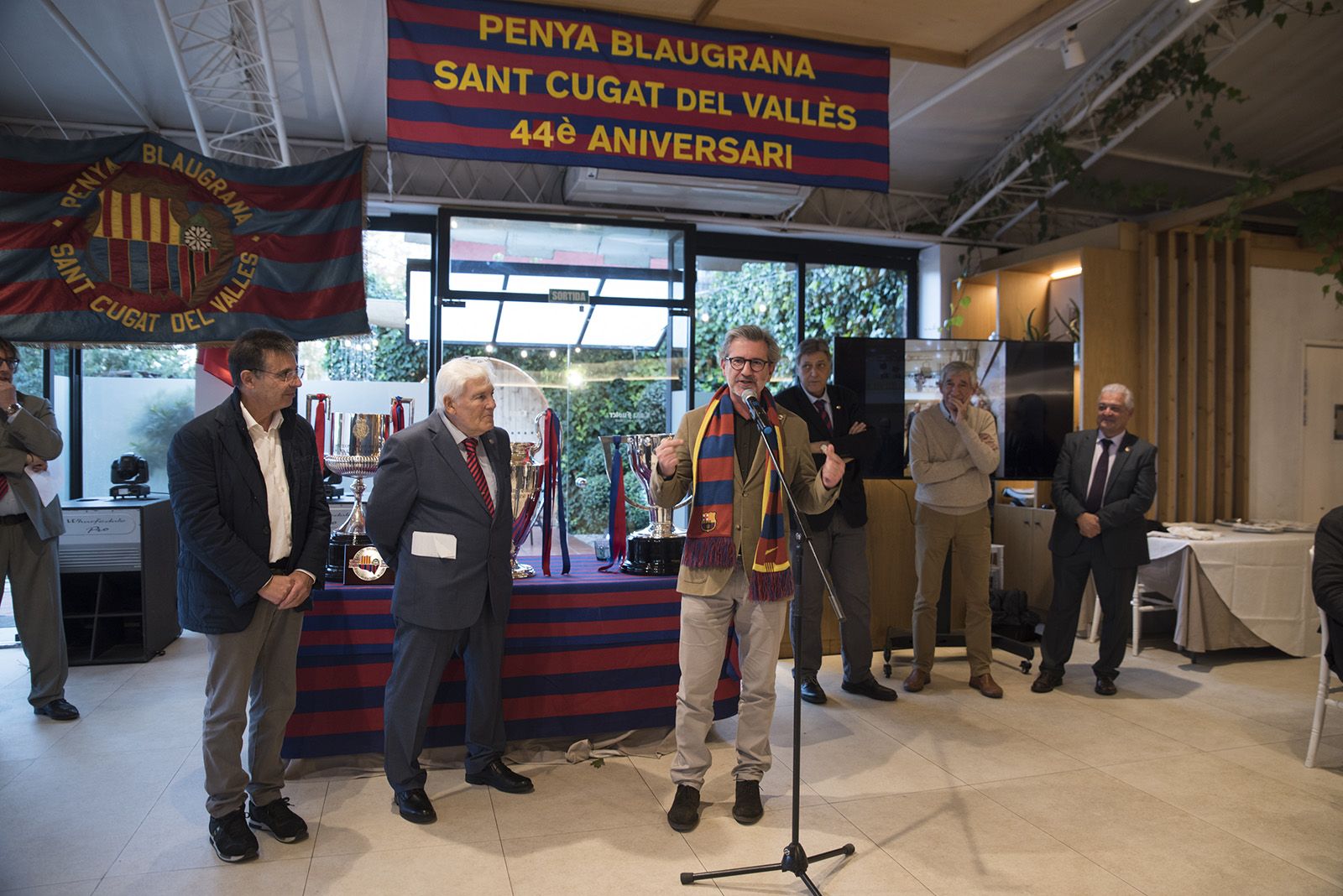 44è aniversari de la Penya Blaugrana de Sant Cugat. FOTO: Bernat Millet.