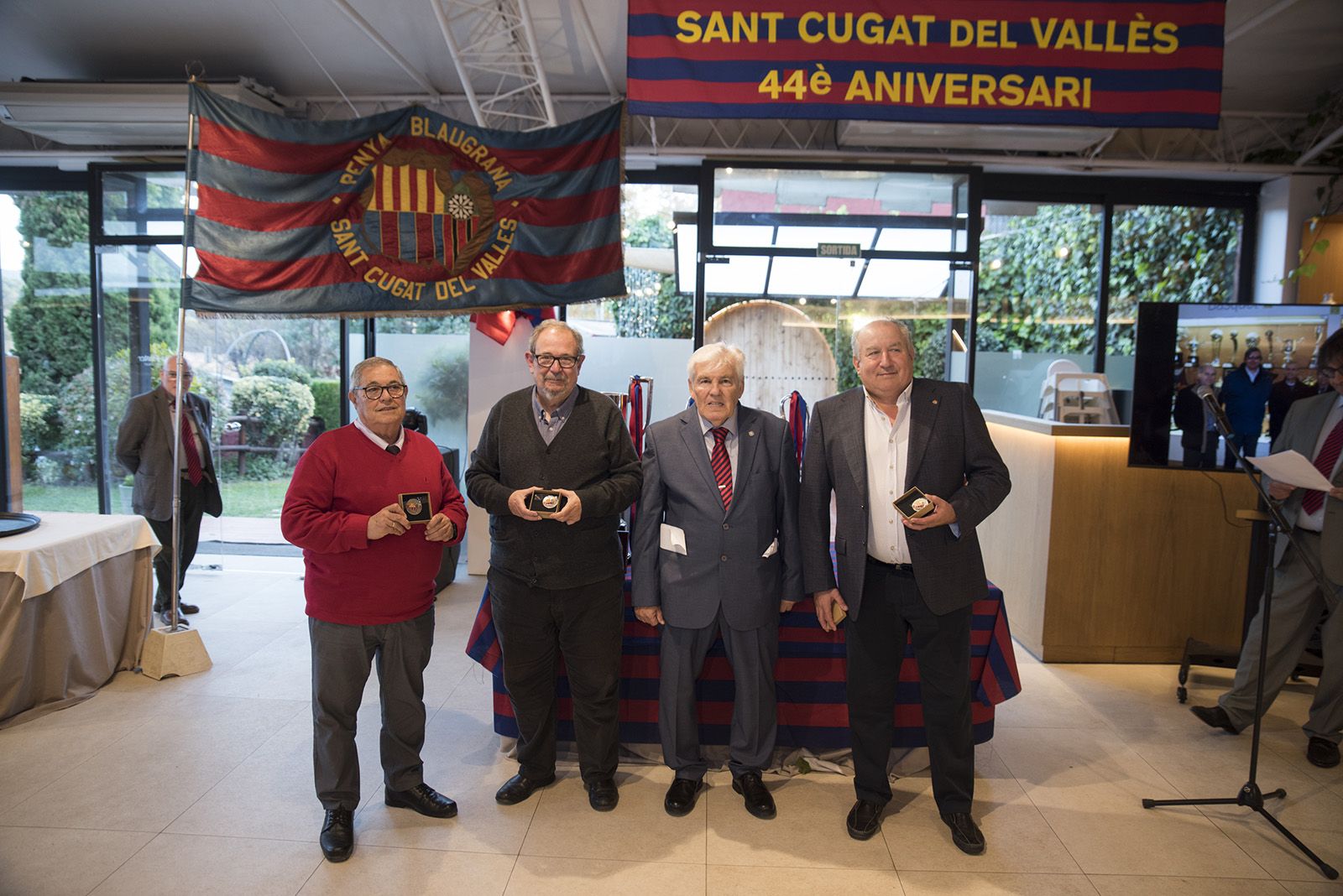 44è aniversari de la Penya Blaugrana de Sant Cugat. FOTO: Bernat Millet.