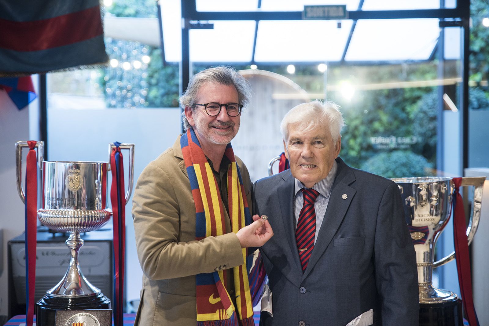 44è aniversari de la Penya Blaugrana de Sant Cugat. FOTO: Bernat Millet.