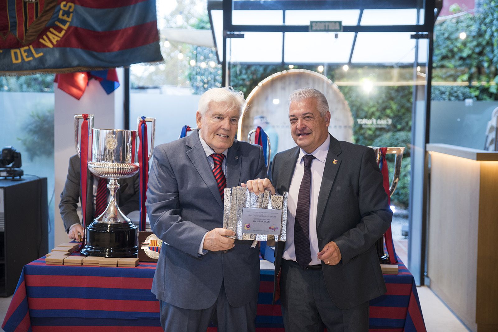44è aniversari de la Penya Blaugrana de Sant Cugat. FOTO: Bernat Millet.