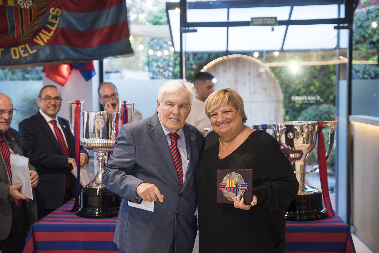 44è aniversari de la Penya Blaugrana de Sant Cugat. FOTO: Bernat Millet.