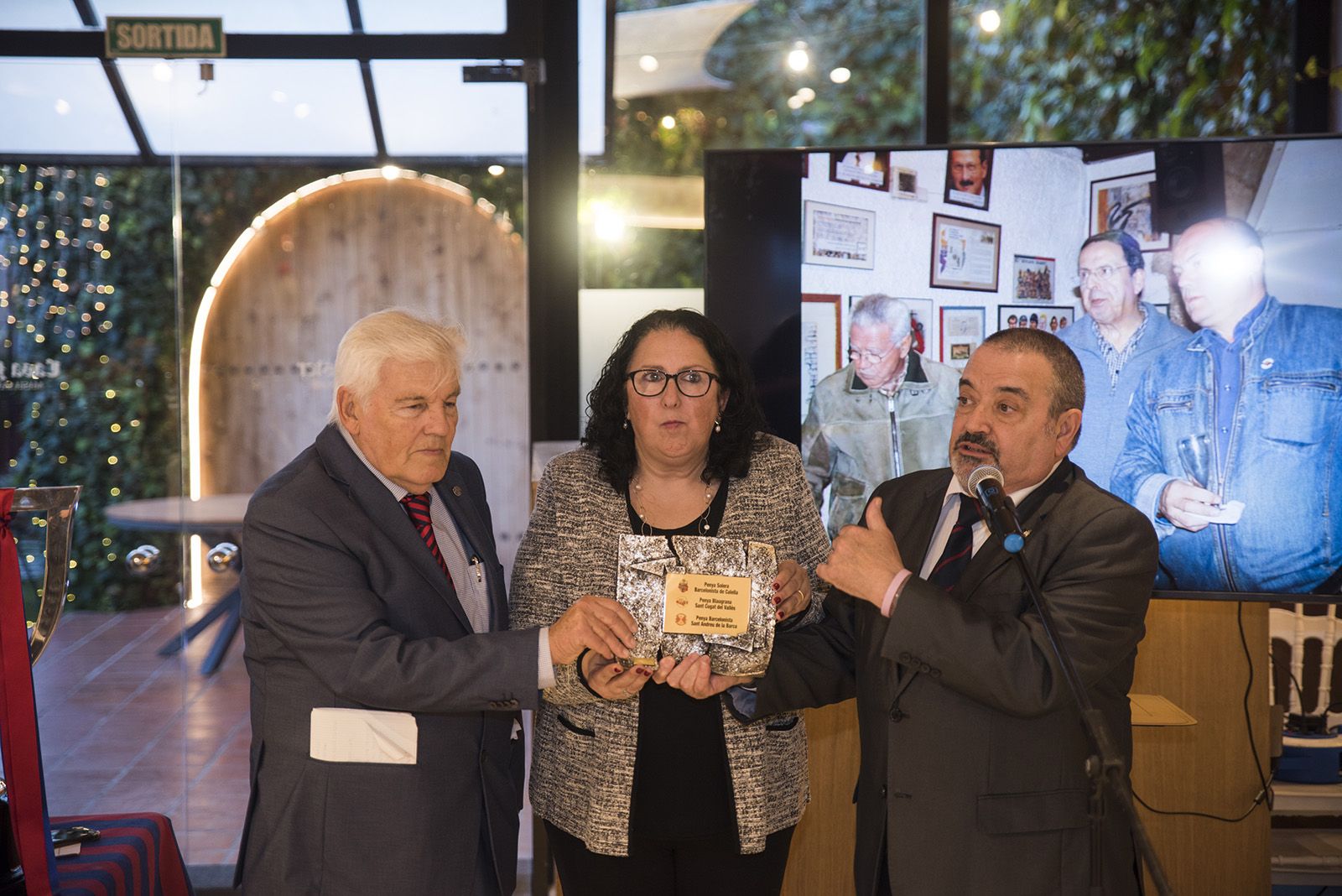 44è aniversari de la Penya Blaugrana de Sant Cugat. FOTO: Bernat Millet.