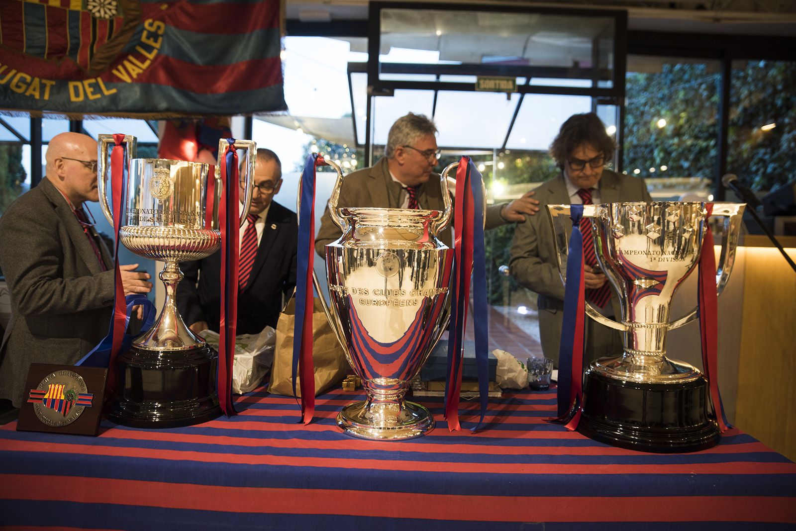 44è aniversari de la Penya Blaugrana de Sant Cugat. FOTO: Bernat Millet.