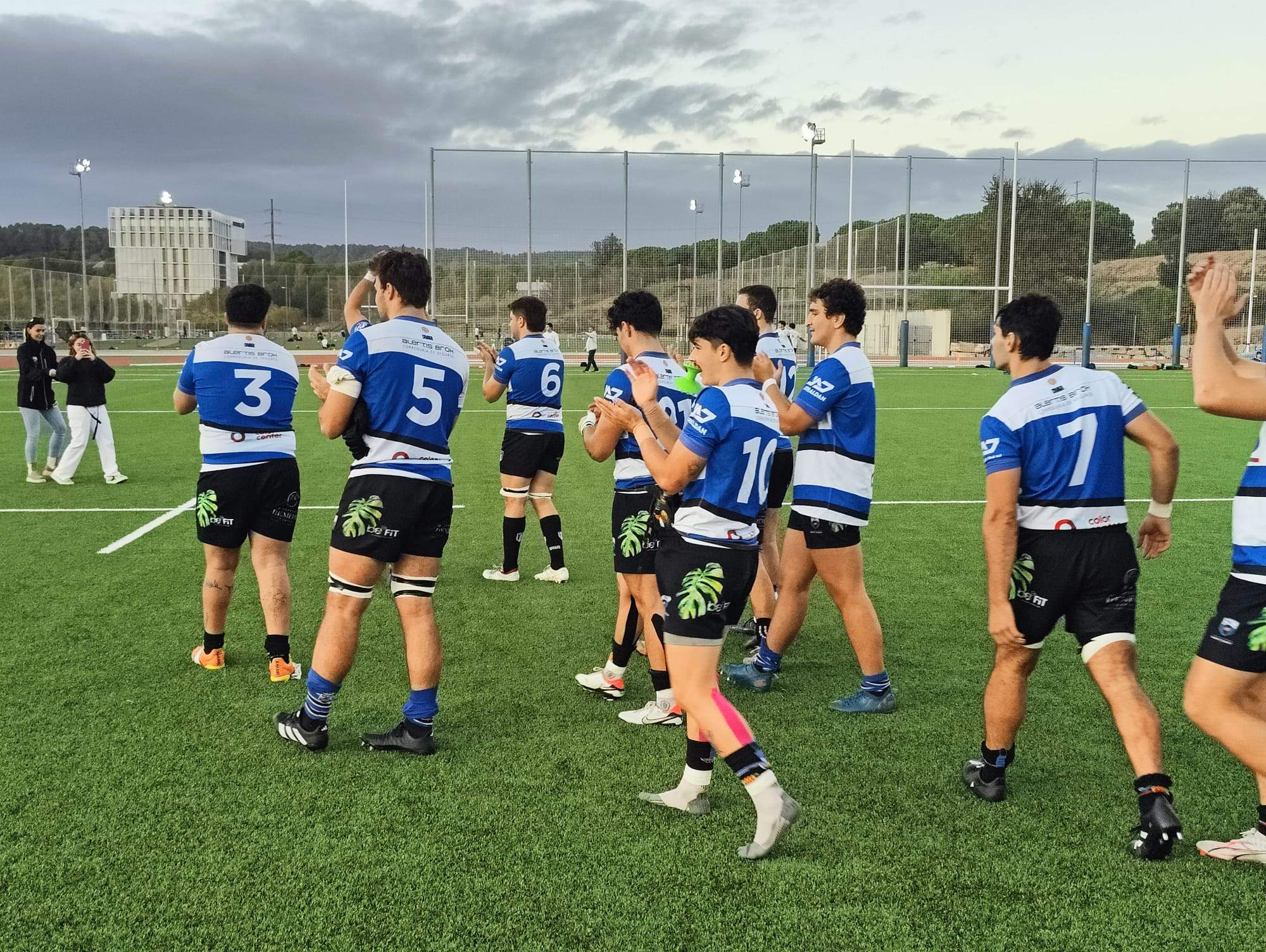 El Club Rugby Sant Cugat comença la Lliga Elit amb victòria. FOTO: Eric Marco