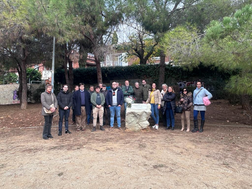 Homenatge Ernest Lluch. Foto: cedida