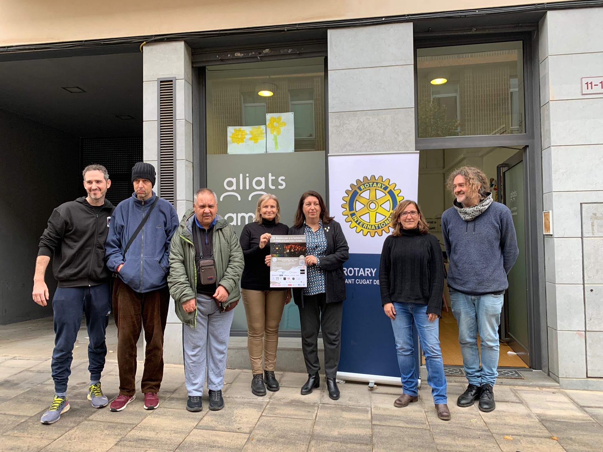 La 17a edició de Música per a la Solidaritat recaptarà fons per Aliats amb l'Autisme i Árboles Amarillos del Taller Jeroni de Moragas. FOTO: Nielo Ballart