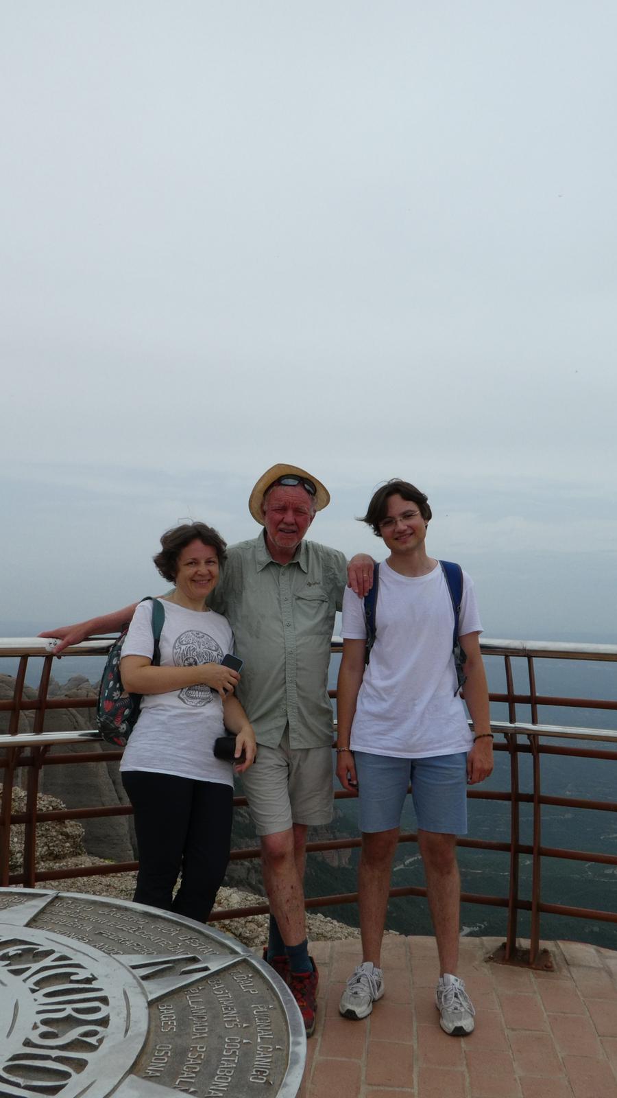 Mark Vasilyev visita Montserrat. FOTO: Cedida