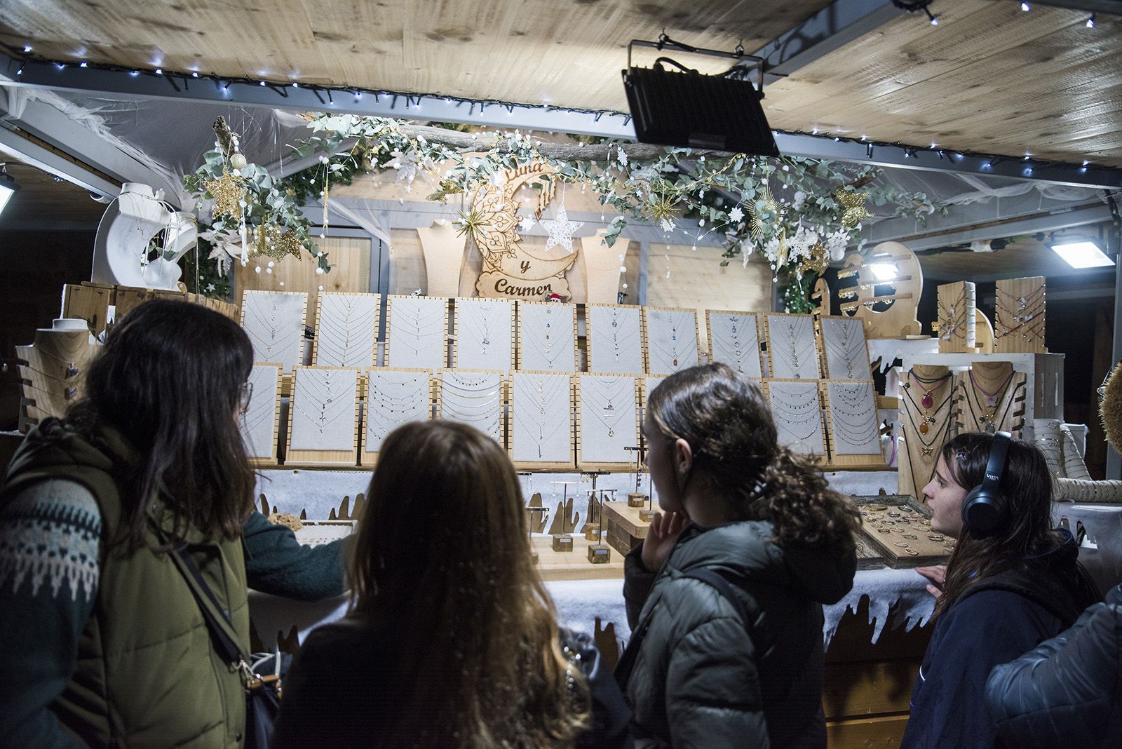 Encesa de llums de Nadal a Sant Cugat 2023. FOTO: Bernat Millet.
