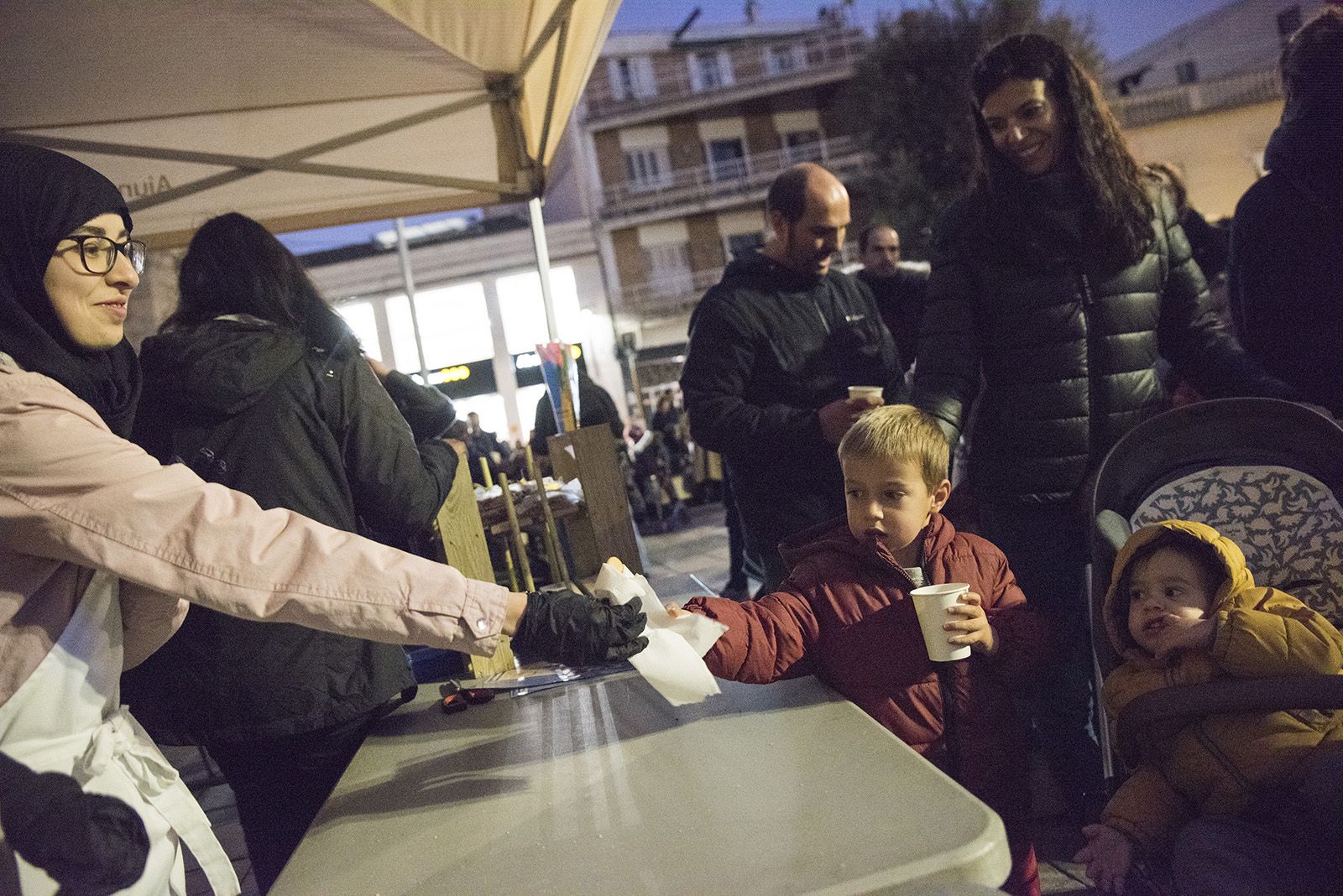 Encesa de llums de Nadal a Sant Cugat 2023. FOTO: Bernat Millet.