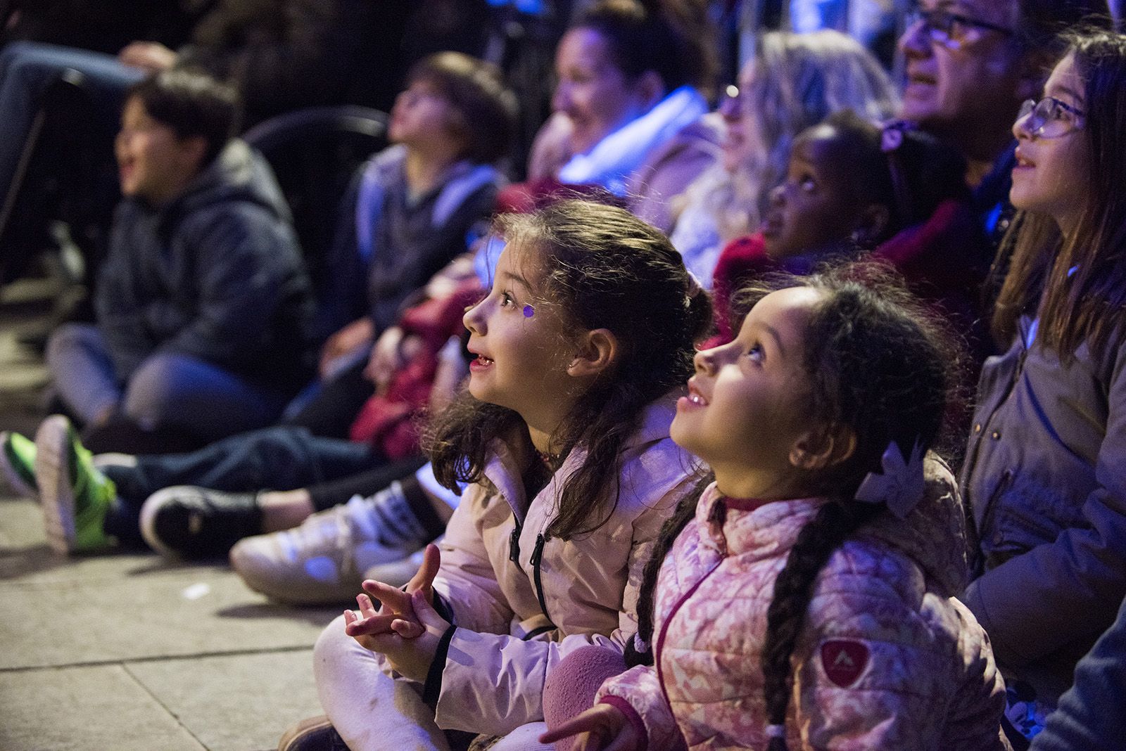 Encesa de llums de Nadal a Sant Cugat 2023. FOTO: Bernat Millet.