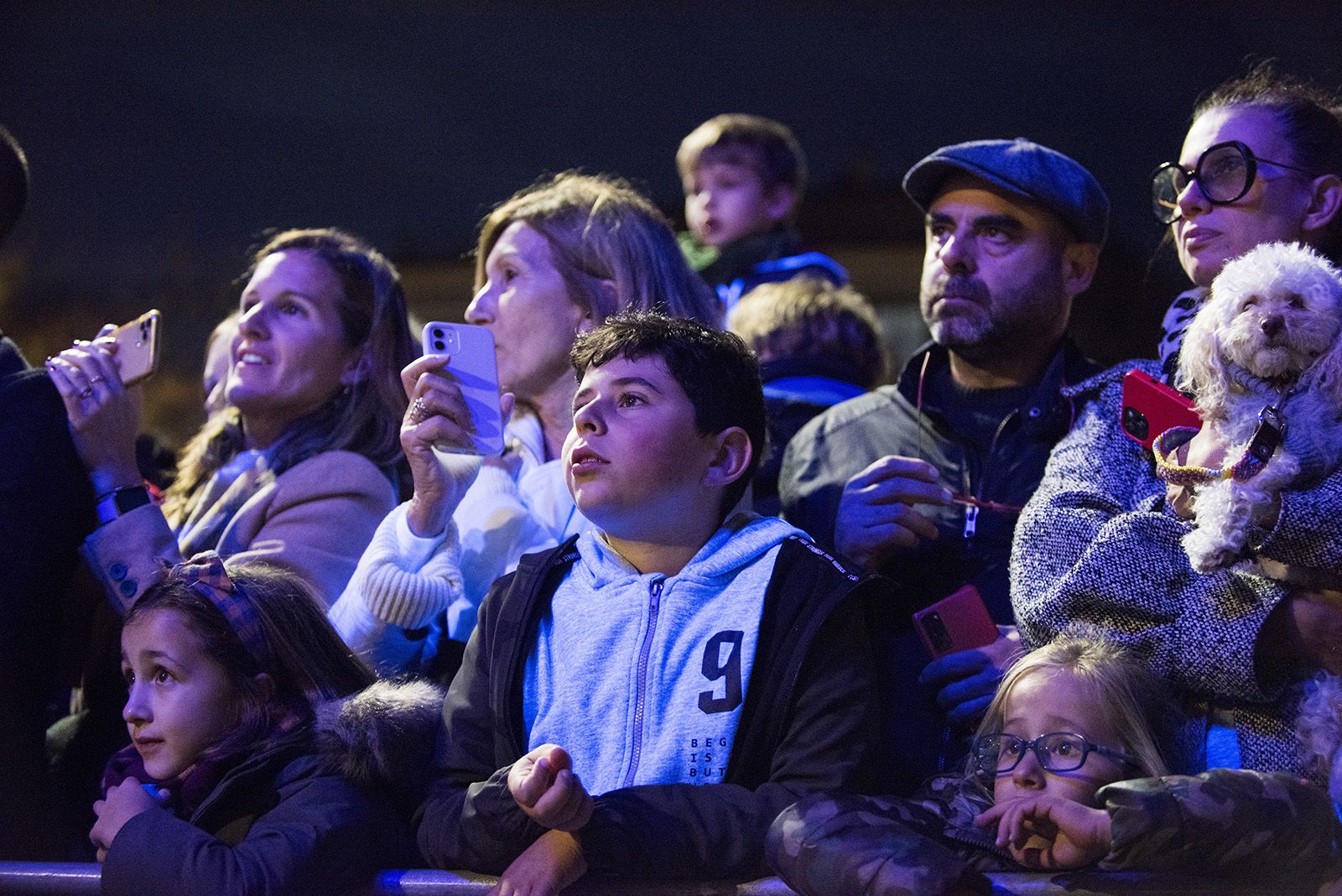Encesa de llums de Nadal a Sant Cugat 2023. FOTO: Bernat Millet.