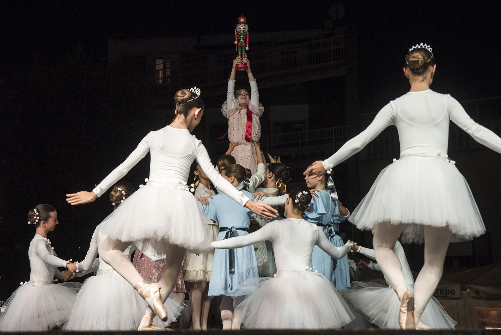 Encesa de llums de Nadal a Sant Cugat 2023. FOTO: Bernat Millet.