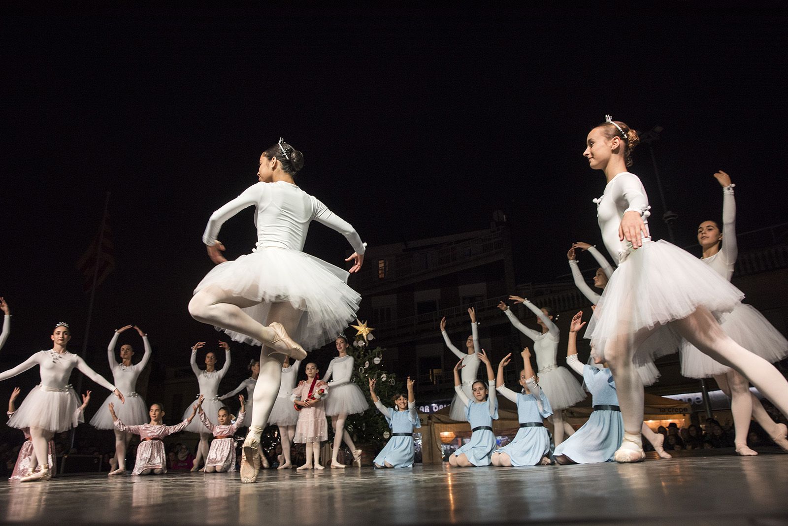 Encesa de llums de Nadal a Sant Cugat 2023. FOTO: Bernat Millet.