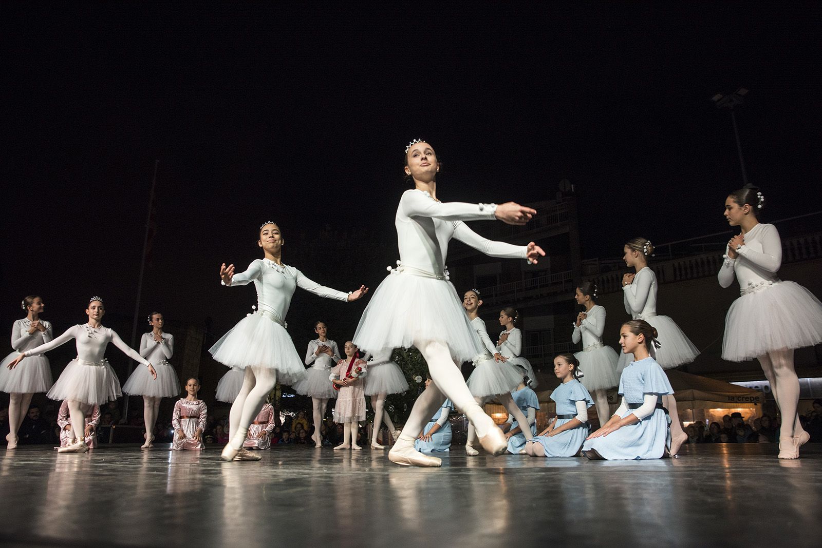 Encesa de llums de Nadal a Sant Cugat 2023. FOTO: Bernat Millet.