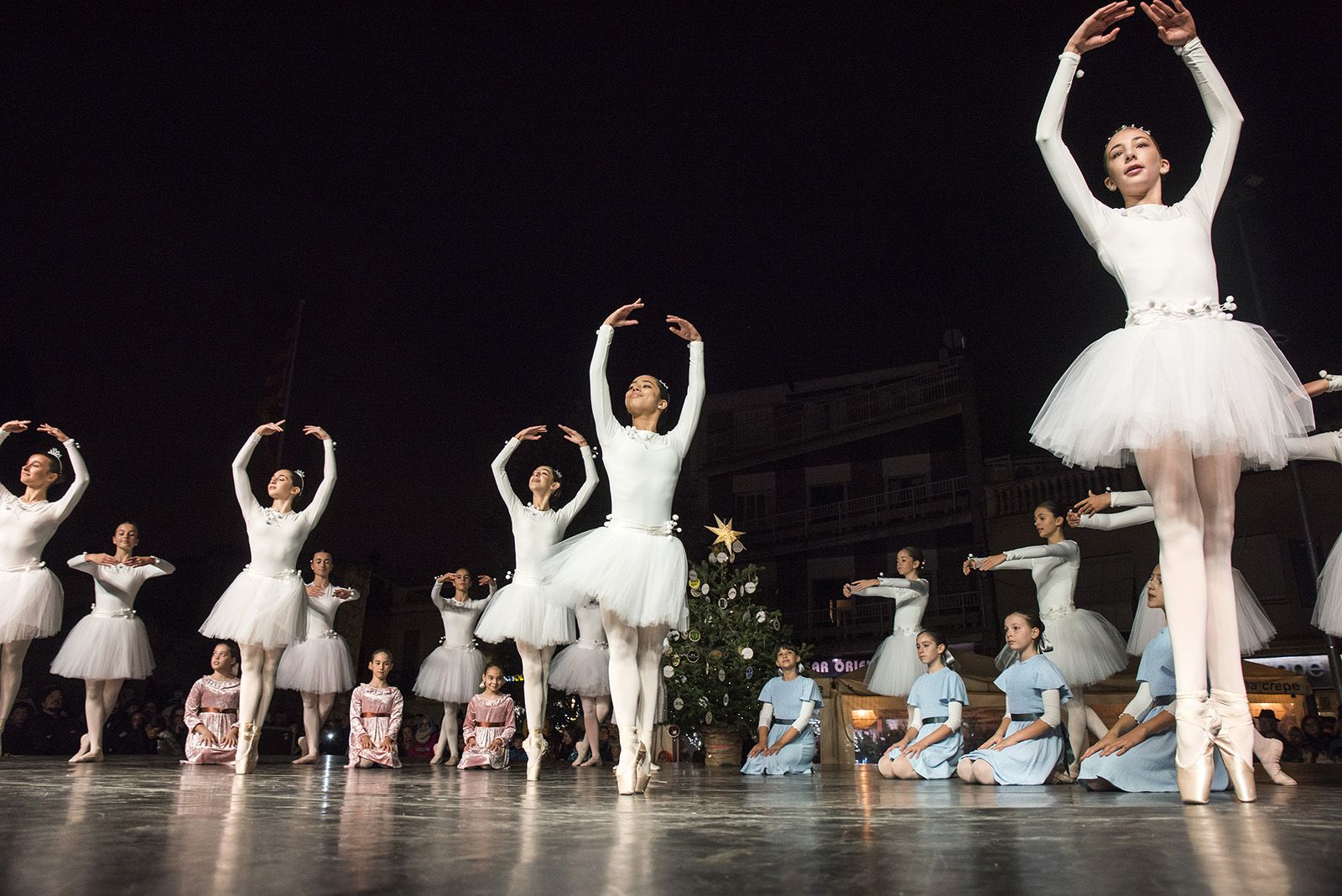 Encesa de llums de Nadal a Sant Cugat 2023. FOTO: Bernat Millet.