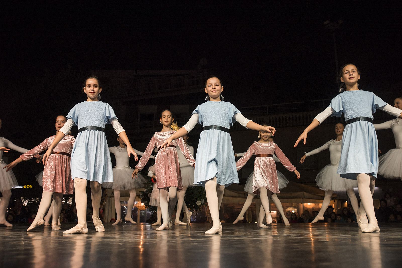 Encesa de llums de Nadal a Sant Cugat 2023. FOTO: Bernat Millet.