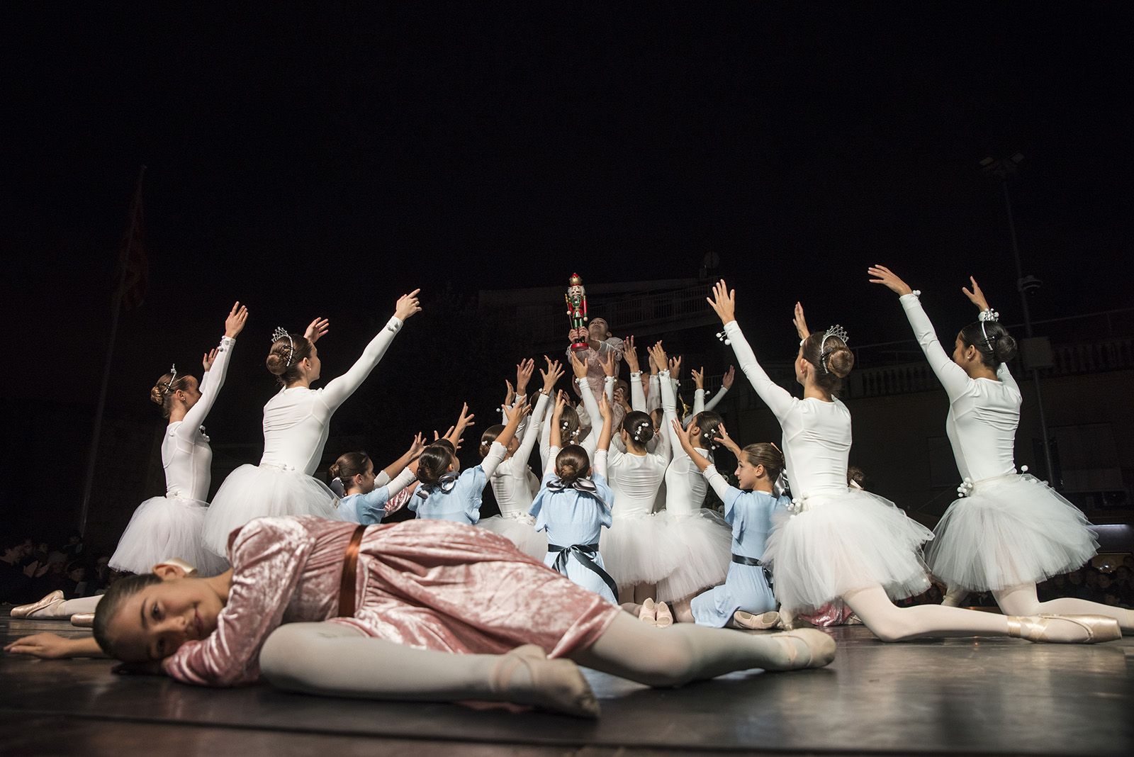 Encesa de llums de Nadal a Sant Cugat 2023. FOTO: Bernat Millet.