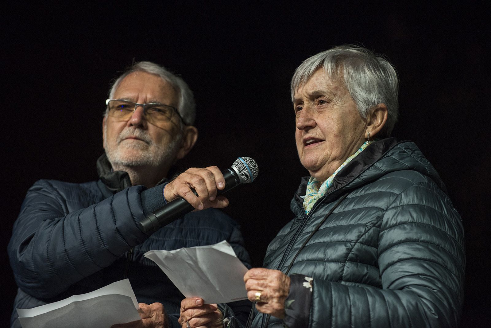Encesa de llums de Nadal a Sant Cugat 2023. FOTO: Bernat Millet.
