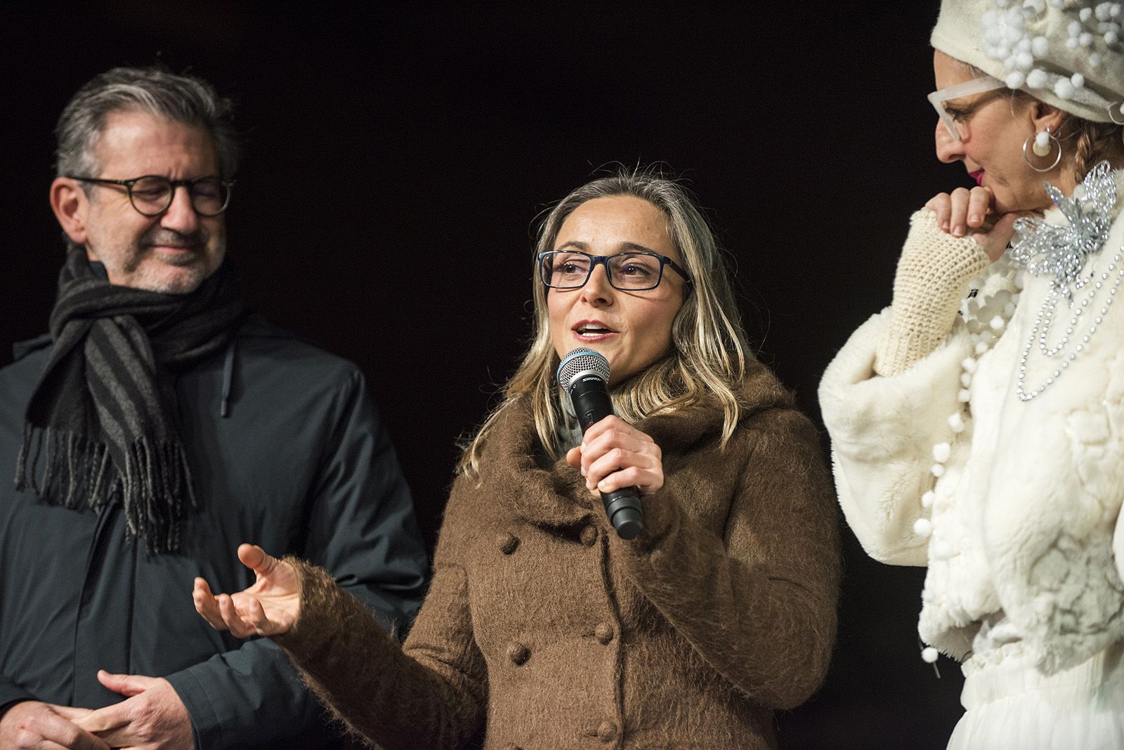 Encesa de llums de Nadal a Sant Cugat 2023. FOTO: Bernat Millet.