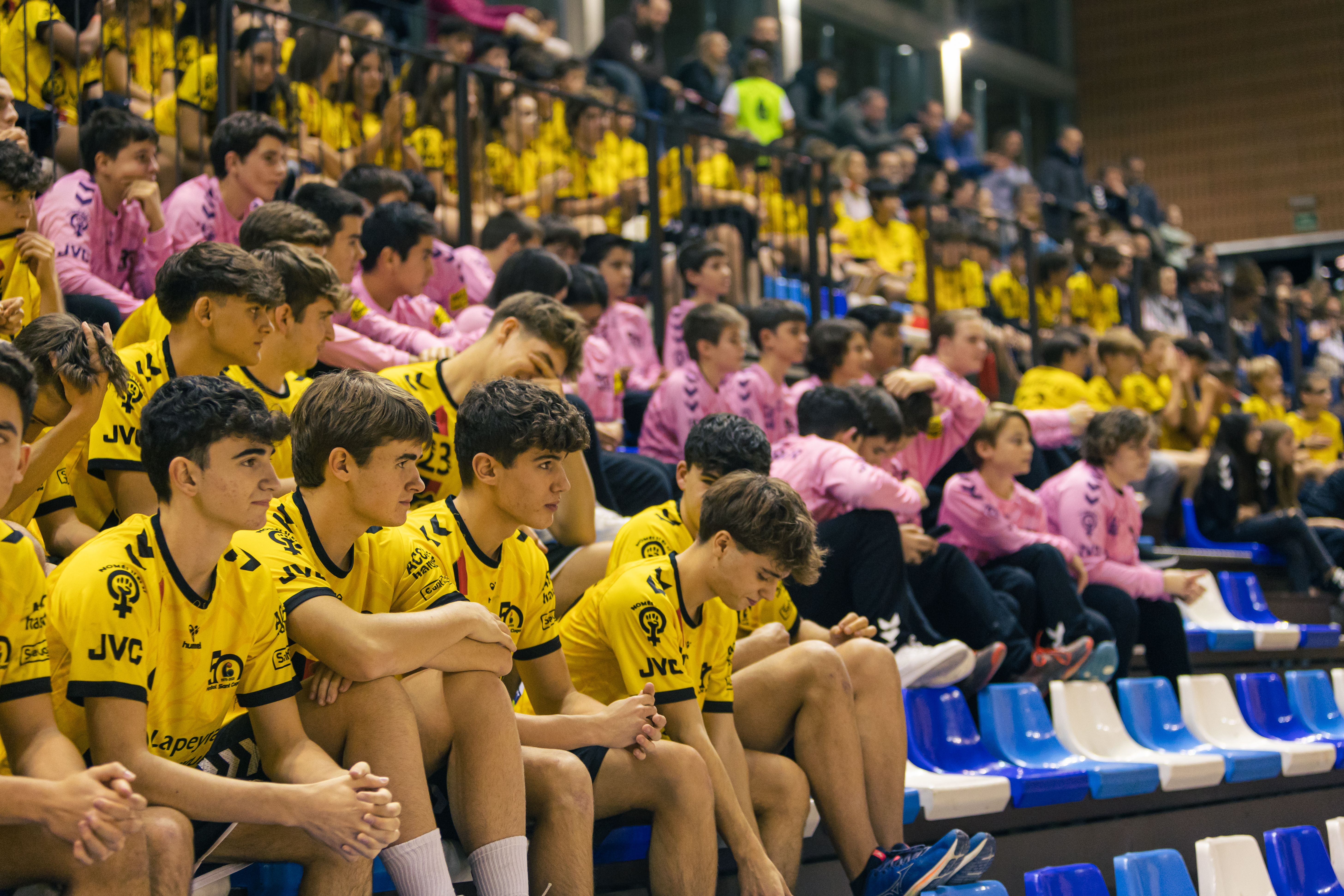 Presentació d'equips del Club Handbol Sant Cugat. FOTO: Arnau Padilla