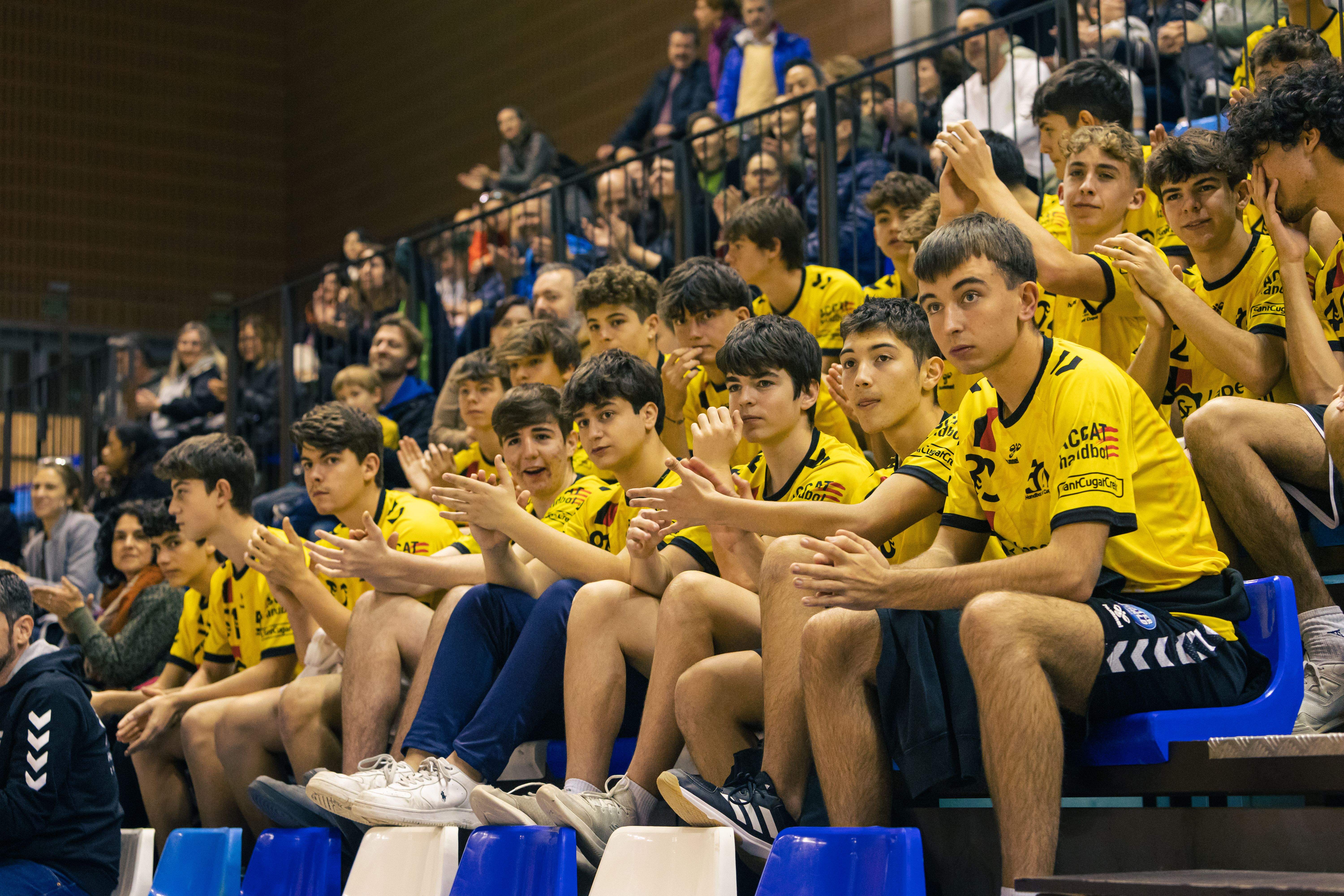 Presentació d'equips del Club Handbol Sant Cugat. FOTO: Arnau Padilla